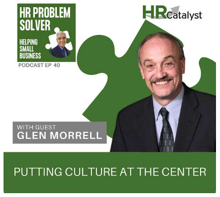 Preview for HR podcast with photo of Glen Morrell