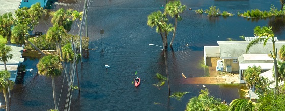 Flooding in Florida after Hurricane Ian