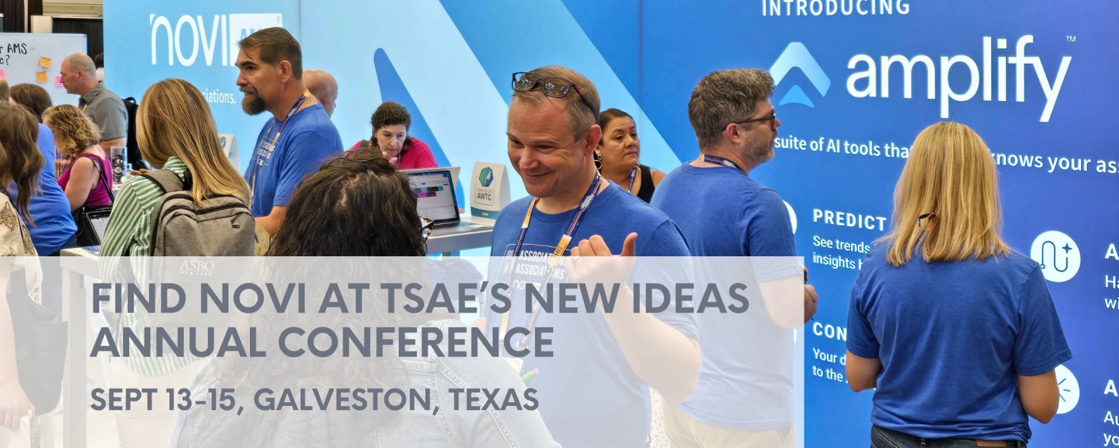 Novi AMS at the TSAE New Ideas Annual Conference 2026, Table 17, Galveston Texas