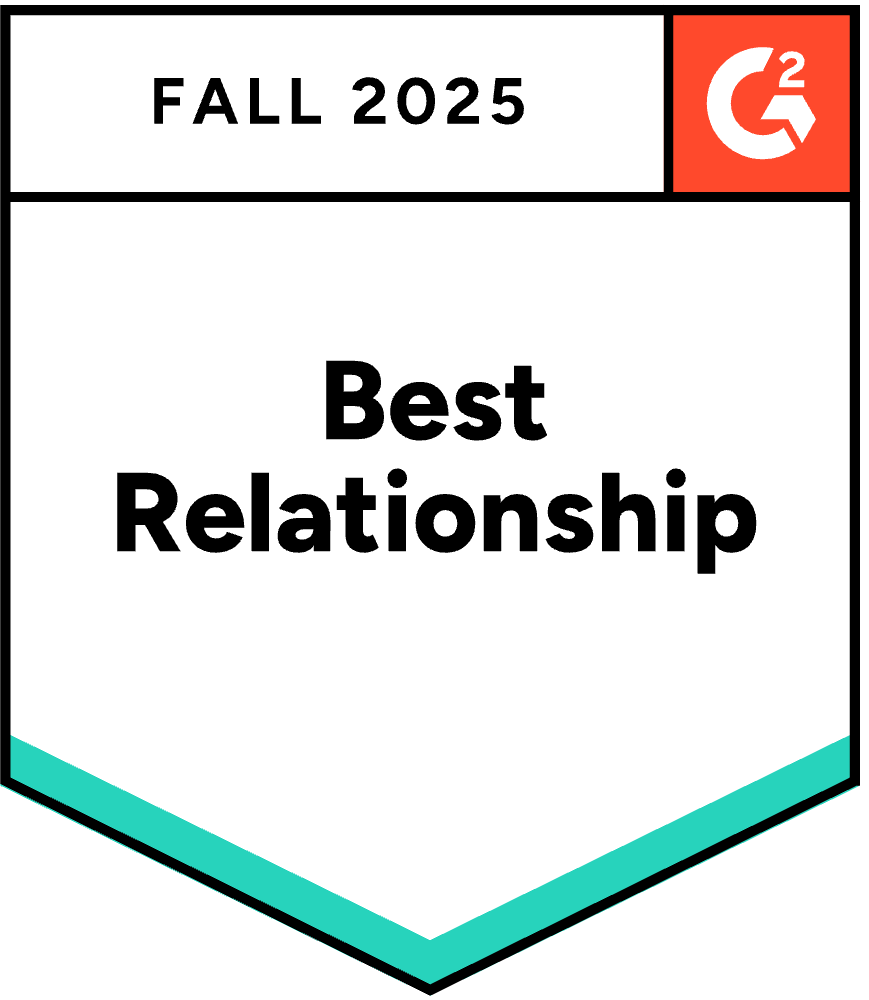 G2 Best Relationship Bage 2025