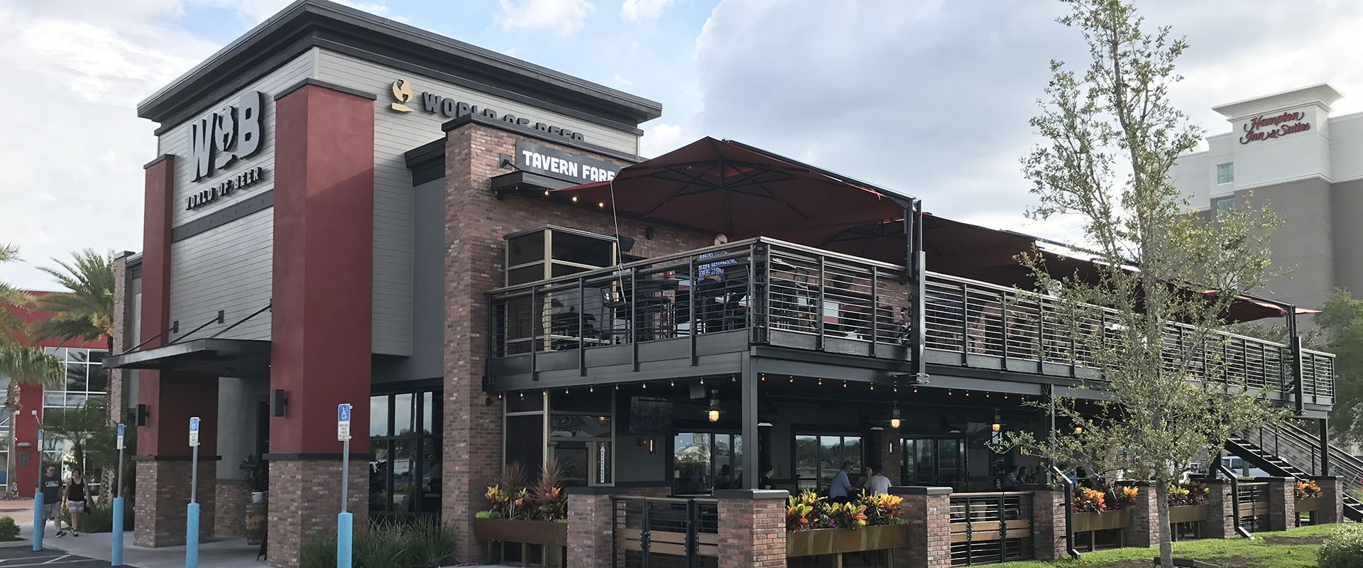 Exterior photo of World of Beer in Tampa, Florida