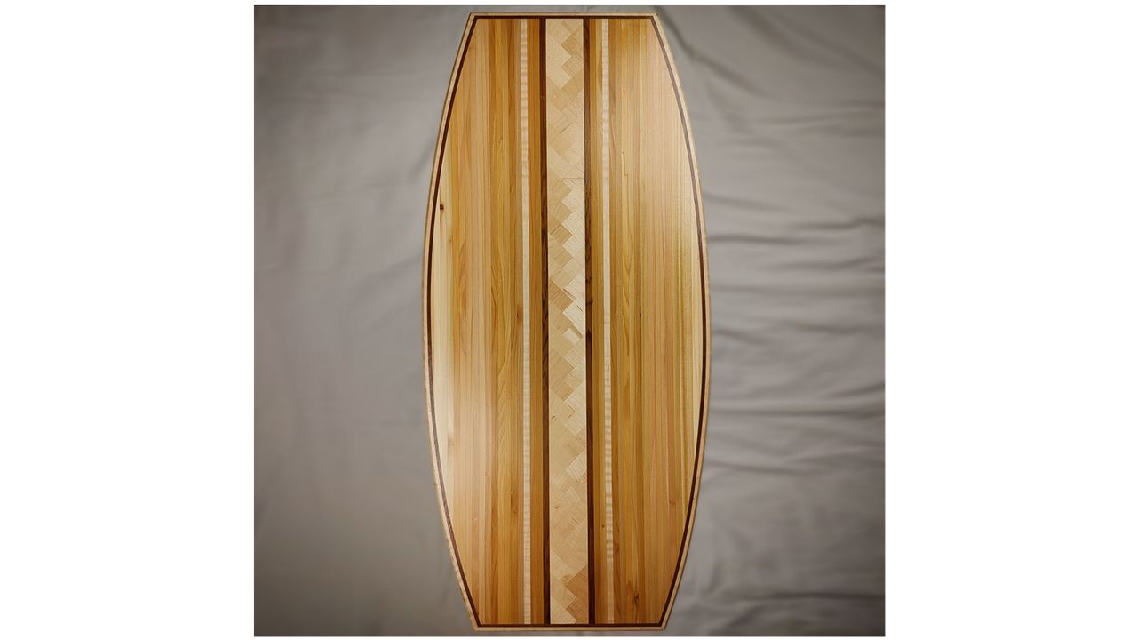 "Longboard #1" - Wooden Serving Board