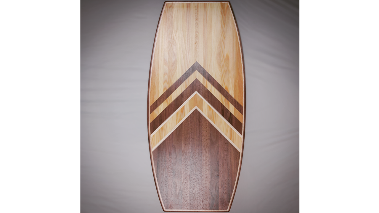 "Longboard #2" - Wooden Serving Board