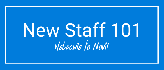 New Staff Member 101