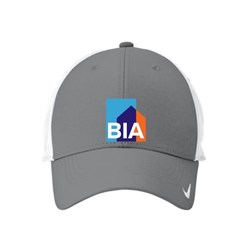 BIA Hat - Gray and White