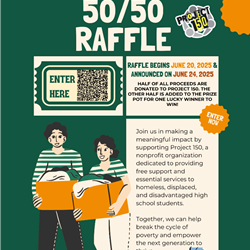 Project 150 50/50 Raffle