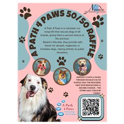 A Path 4 Paws 50/50 Raffle