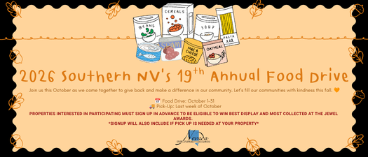 2026 Southern NVSAA's 19th Annual Food Drive