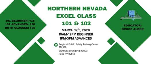 2026 Northern Education - Excel Class 101 & 102 