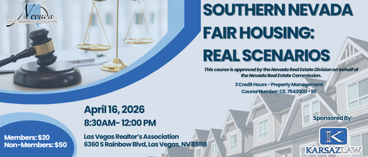 2026 Southern- Fair Housing Class- Real Scenarios