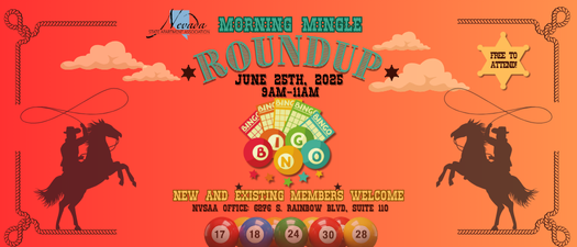 2025 Southern- NVSAA Morning Mingle Bingo Roundup