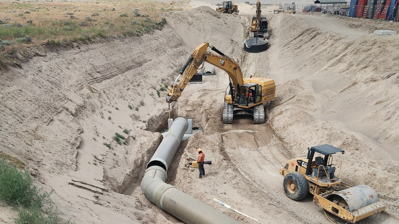 Civil Site Development - Process Water Reuse Facility Phase 2: Winter Storage