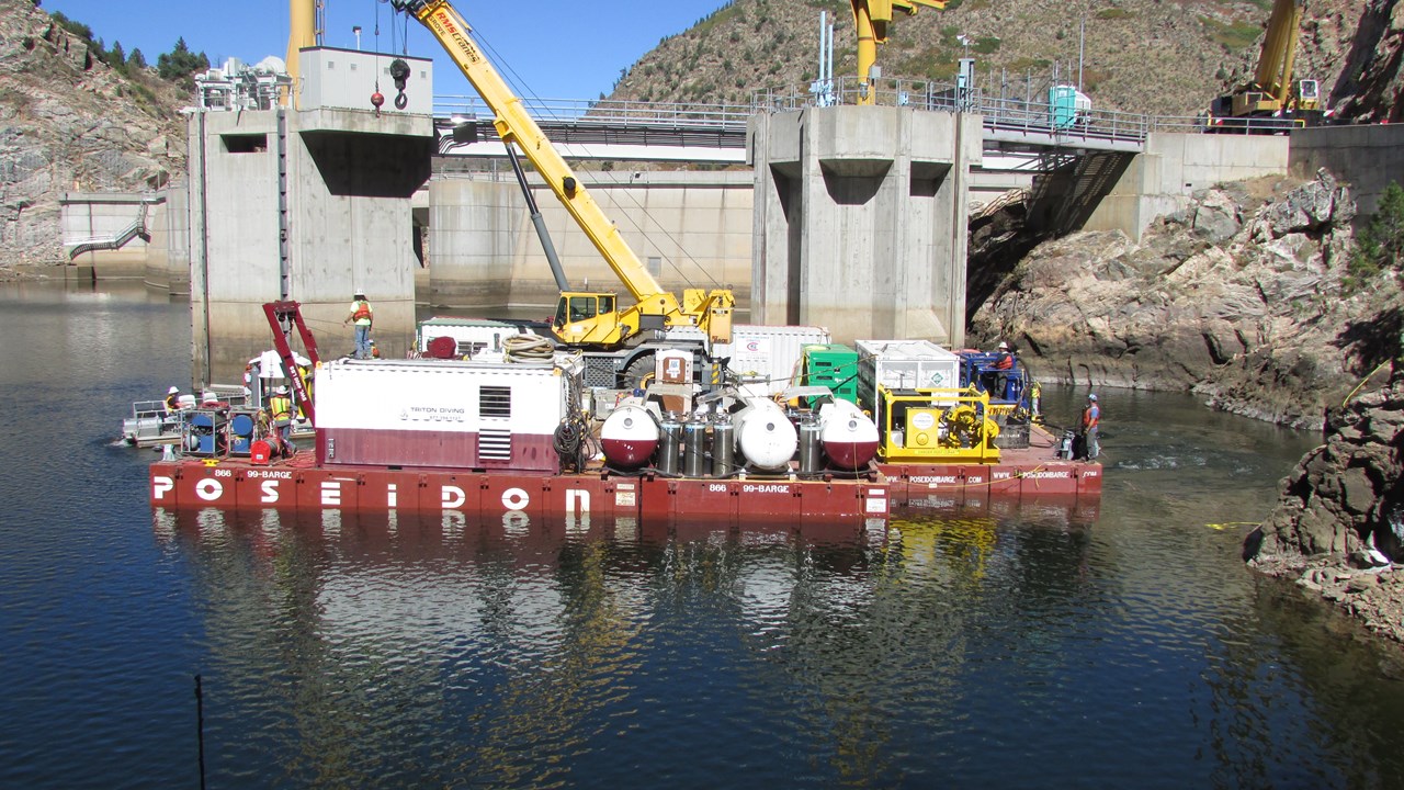 Mobilization Mixed Gas Diving Project