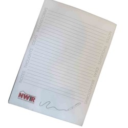Case of NWIR 8.5 x 11 Notepads (43 count)