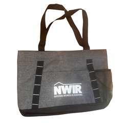 Black and Grey Tote Bag