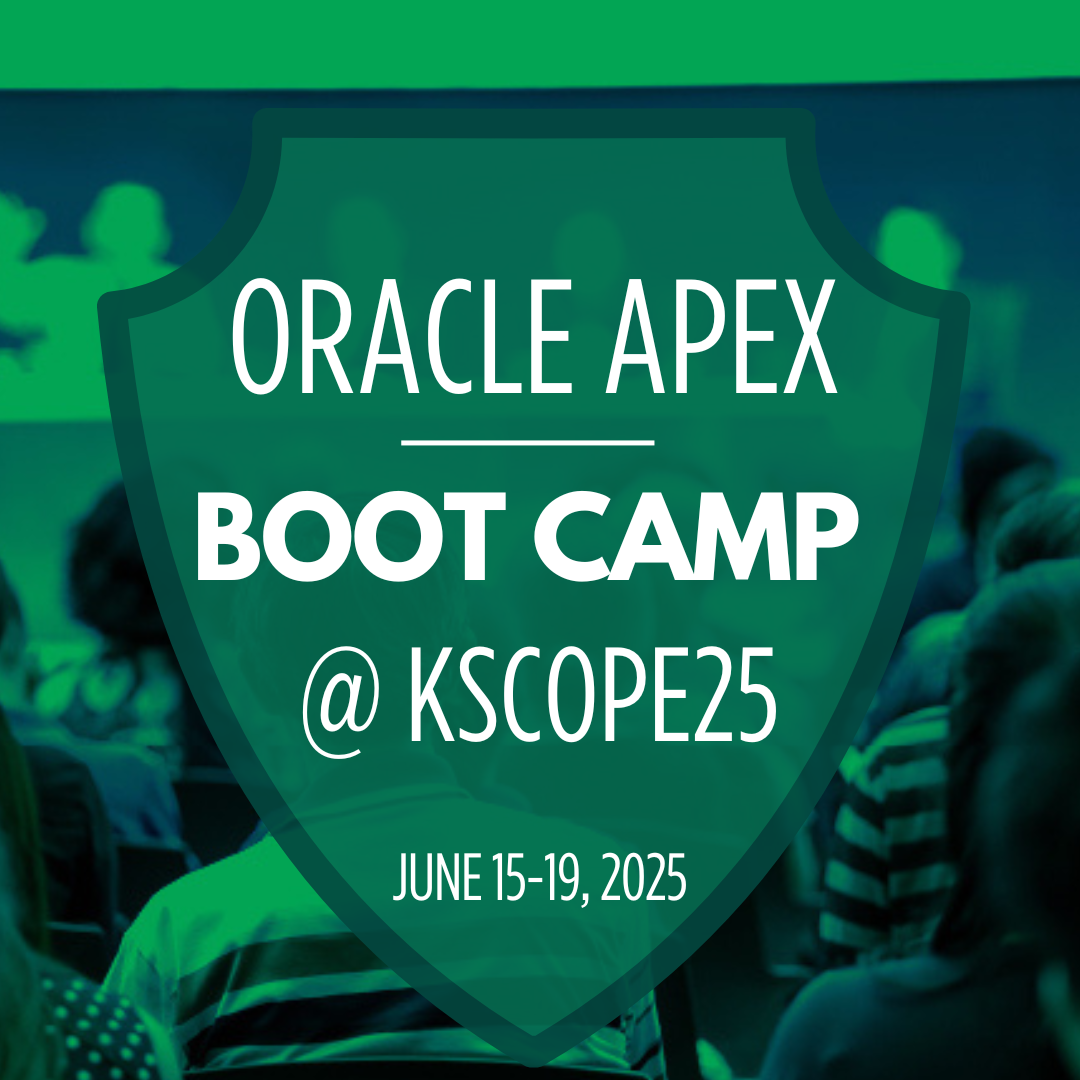 Oracle User Group ODTUG Boot Camp at Kscope25
