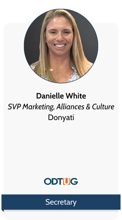 ODTUG FY27 Secretary Danielle White