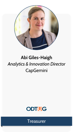 ODTUG FY27 Treasurer Abi Giles-Haigh