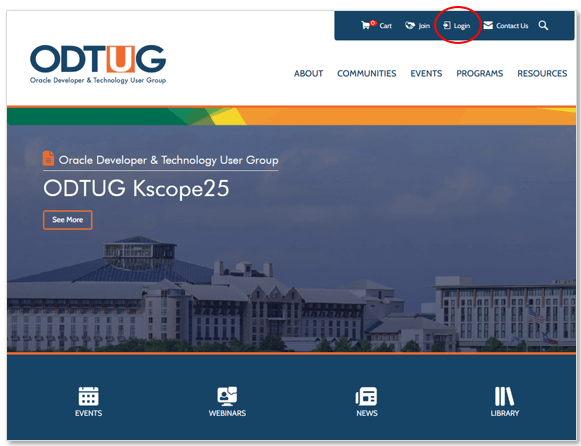 Oracle User Group ODTUG.com Home Page