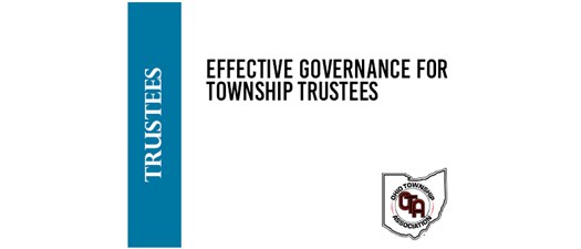 Effective Governance for Township Trustees