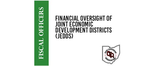 Financial Oversight of Joint Economic Development Districts (JEDDs)