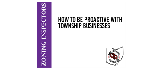 How to Be Proactive with Township Businesses    