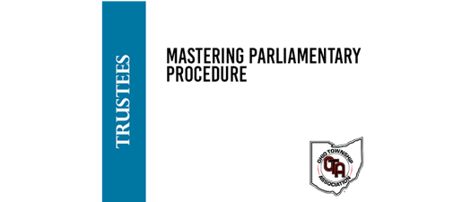 Mastering Parliamentary Procedure