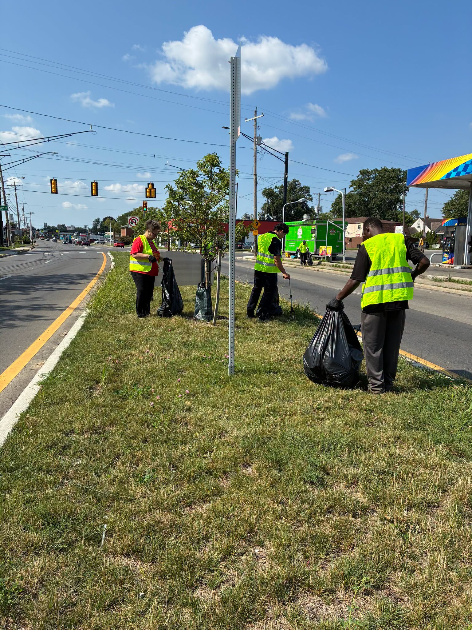 Community Clean-Up in Clinton Township