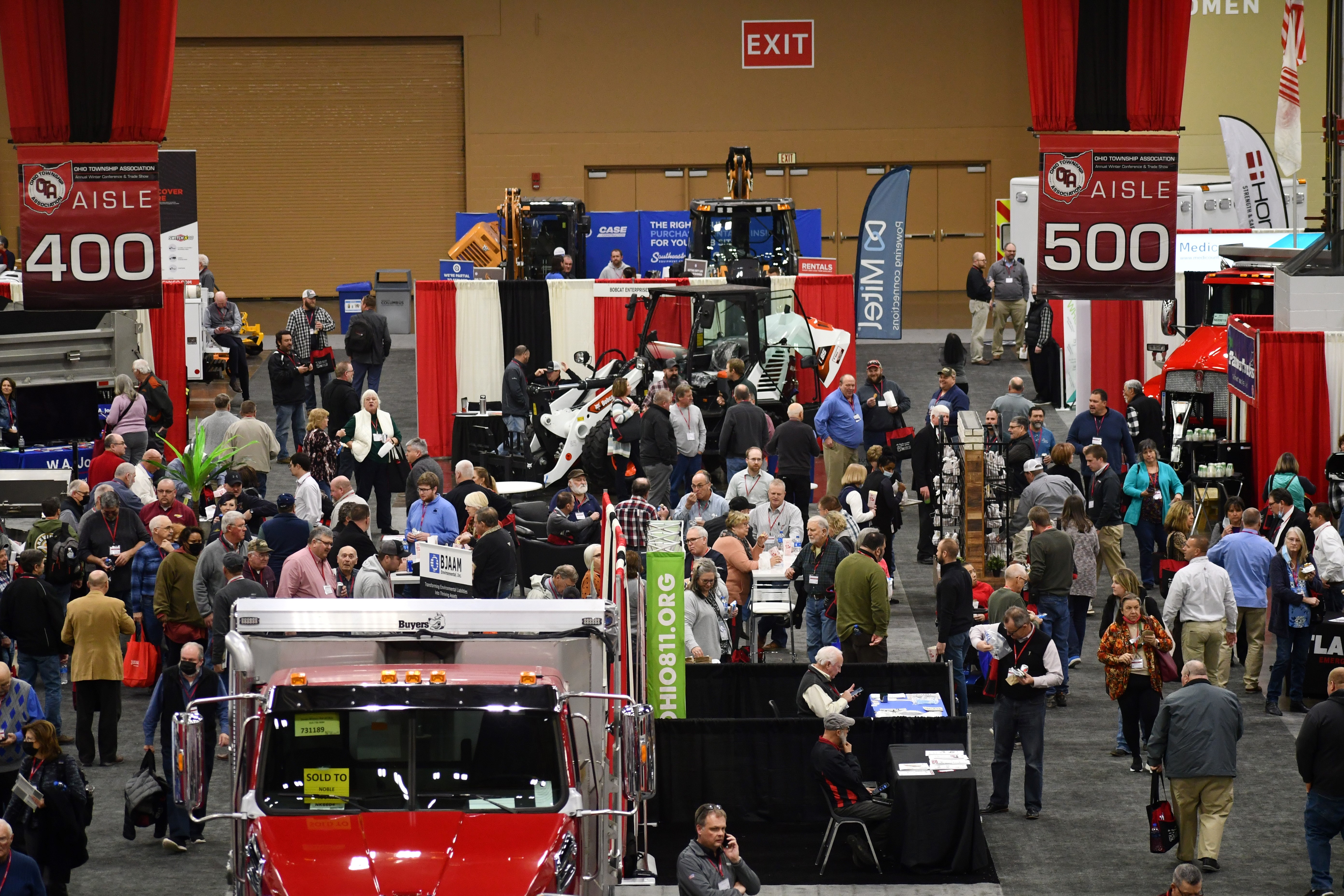 2022 Winter Conference Trade Show Aerial View