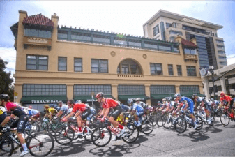 A group of people riding bikesDescription automatically generated with medium confidence