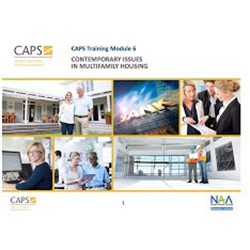Recorded CAPS Module 6 Contemporary Issues in Multifamily Housing