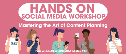 Hands On Social Media Workshop - Mastering the Art of Content Planning -PAAWW#10