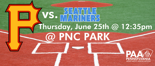 Pirates vs Seattle Mariners Ball Game and Tailgate: Hosted by the Western Regional Advisory Council