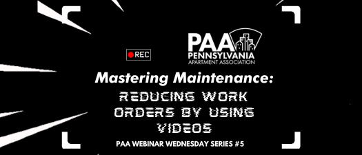 Mastering Maintenance: Reducing Work Orders by Using Videos -PAAWW#5