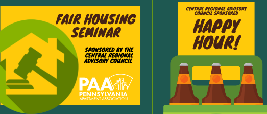 PAA Regional Advisory Council - Fair Housing Class & Happy Hour