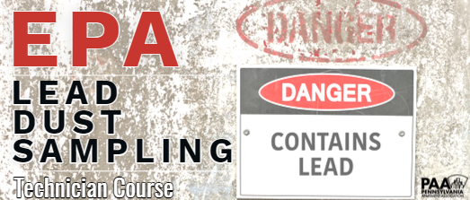 EPA Lead Dust Wipe Technician Certification (Philadelphia)