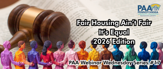 Fair Housing Ain't Fair - It's EQUAL! 2026 Edition -PAAWW#17