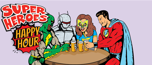 Superhero Happy Hour