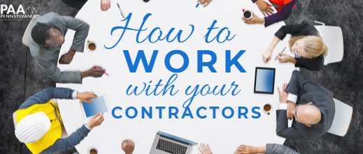 How to Work with Your Contractors