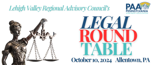 Lehigh Valley Regional Advisory Council Legal Round Table