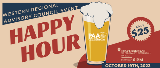 Pittsburgh Happy Hour-Hosted by the Western Regional Advisory Council