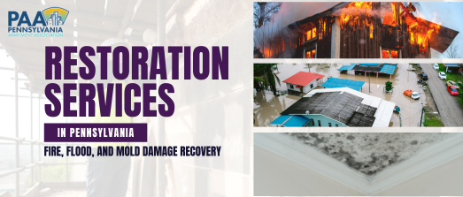 Restoration Solutions in Pennsylvania: Fire, Flood, and Mold Damage Recovery