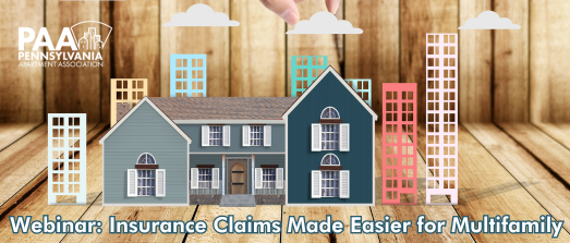 WEBINAR:  Insurance Claims Made Easier for Multifamily