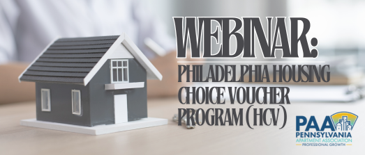 WEBINAR: Philadelphia Housing Choice Voucher Program (HCV)