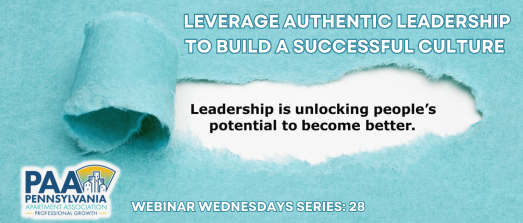 Leverage Authentic Leadership to Build a Successful Culture-PAAWW#28