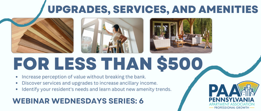 Upgrades, Services, and Amenities for less than $500-PAAWW#6