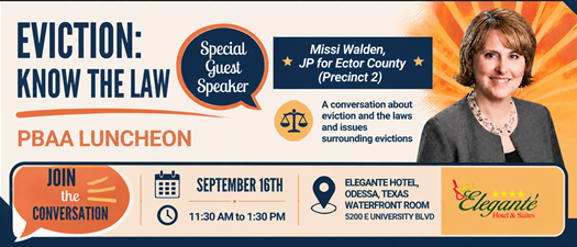 September -Eviction: Know the Law!