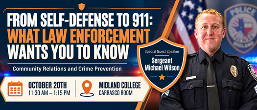  October Luncheon-What Law Enforcement Wants You To Know 