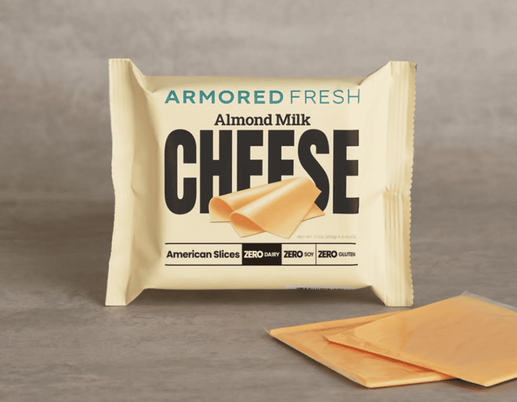 A pack of Armored Fresh cheese slices