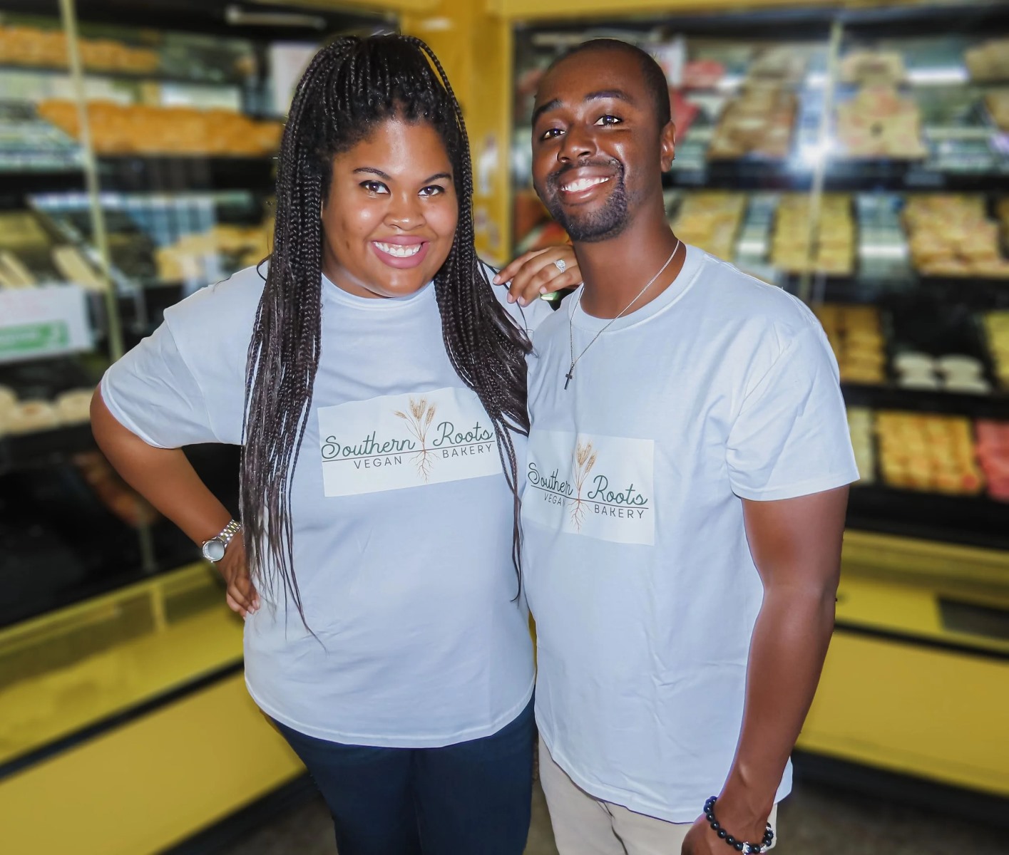The team behind Southern Roots Vegan Bakery